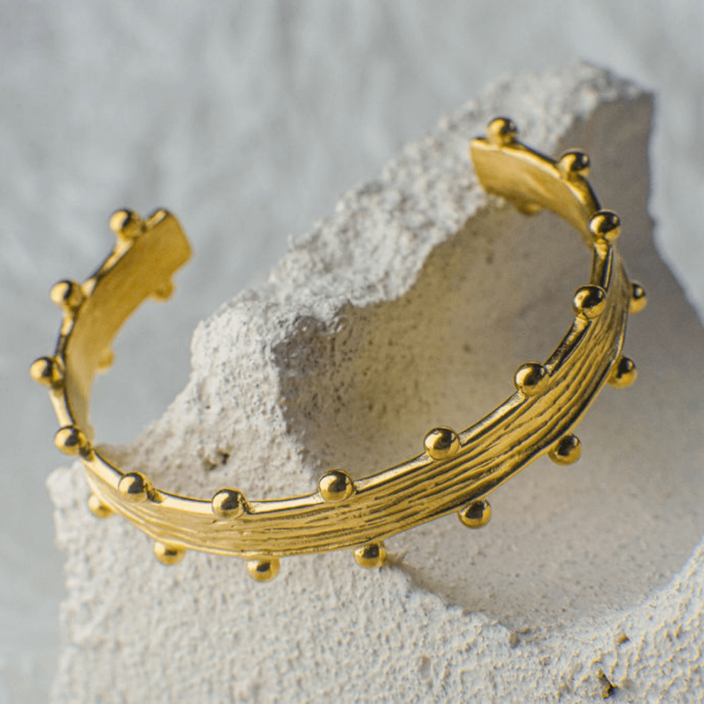 Estrella Gold Bangle Bracelet