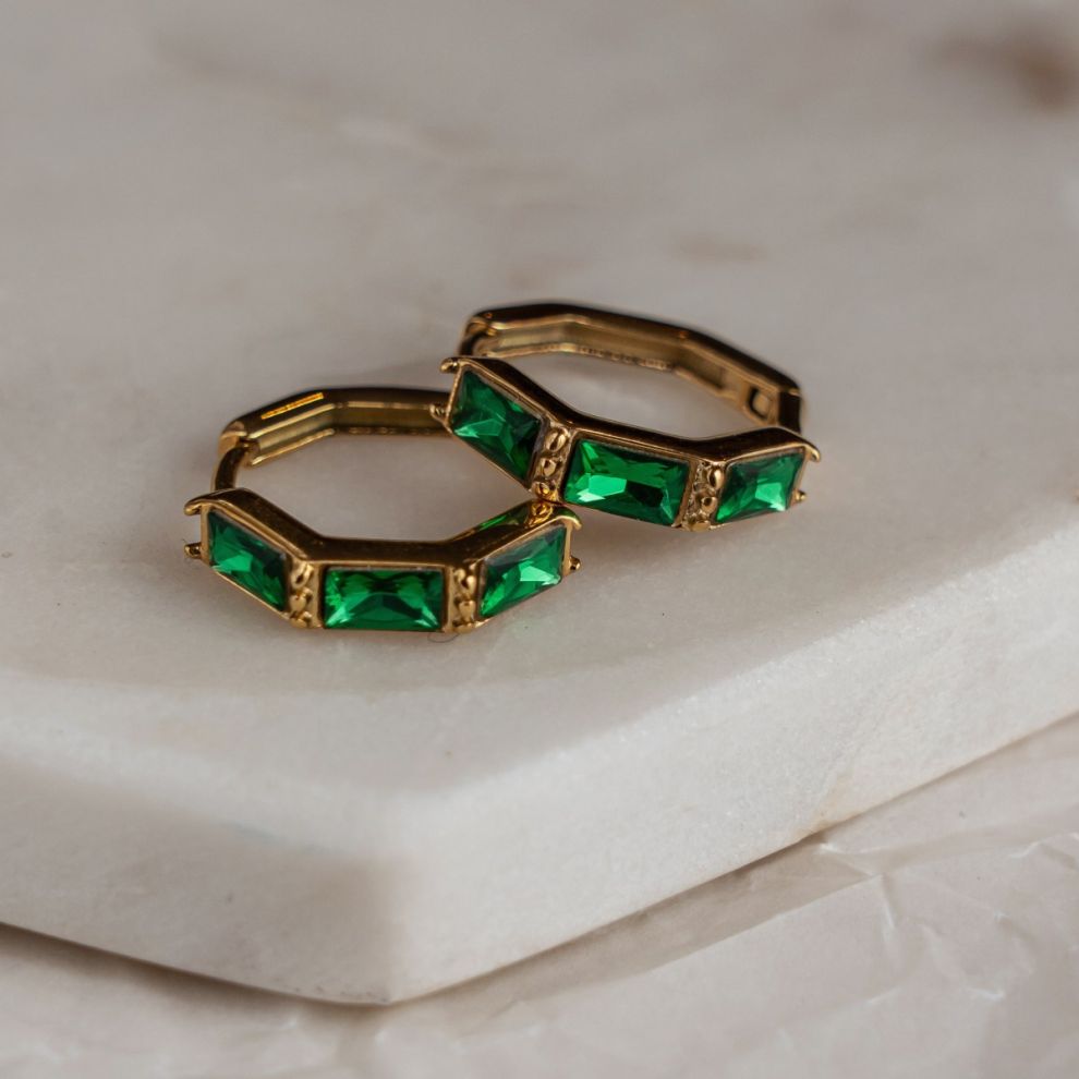 Juana Emerald Earrings
