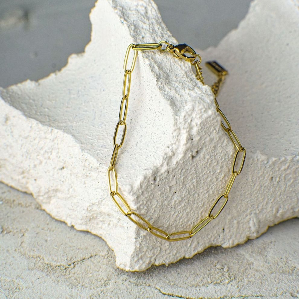 Maria Gold Bangle Bracelet