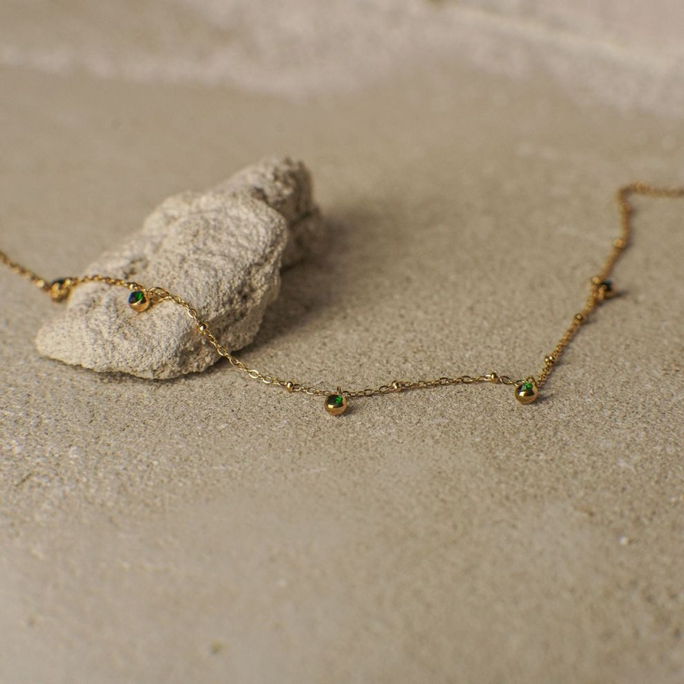 Nicoletta Gold Charm Necklace