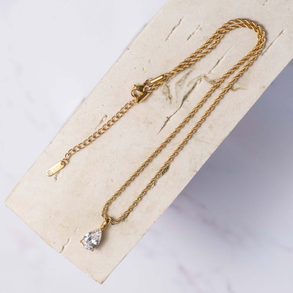 Sierra Cubic Zirconia Pendant Necklace