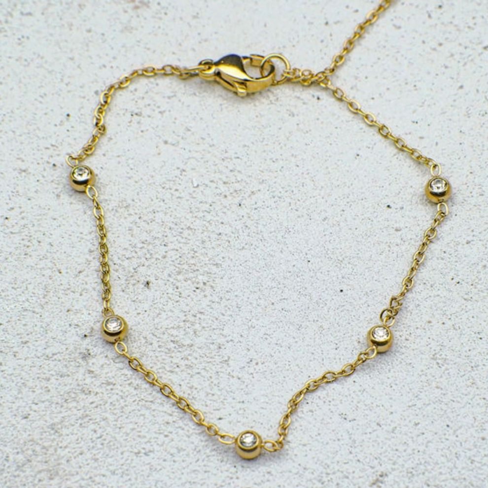 Silvia Gold Bracelet