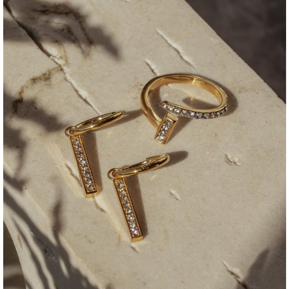 Valentina Gold Drop Earrings