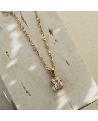 Charlotte Zirconia Necklace