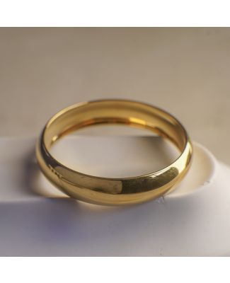 Gemma Classic Gold Bangle Bracelet