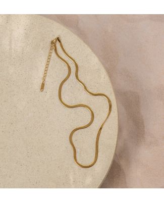 Neydine Herringbone Necklace