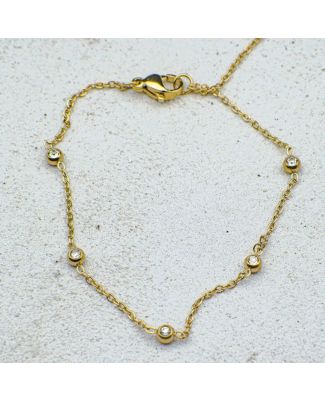 Silvia Gold Bracelet