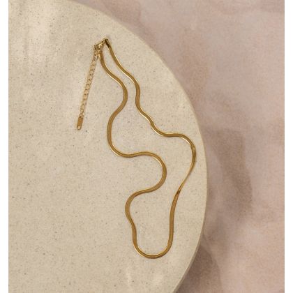 Neydine Herringbone Necklace